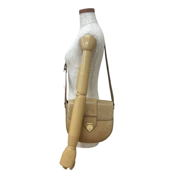 Yves Saint Laurent Lizard Mini Shoulder Bag